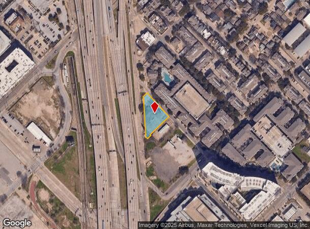  910 N Central Expy, Dallas, TX Parcel Map