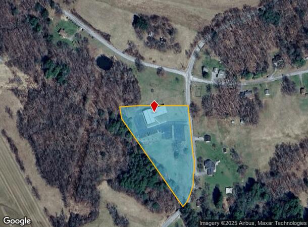 9296 Curllsville Rd, New Bethlehem, PA Parcel Map
