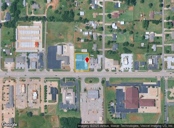 623 E State Highway 152, Mustang, OK Parcel Map