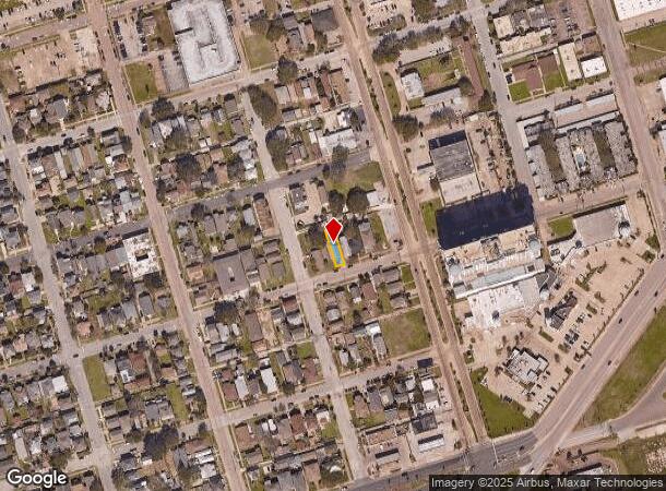 622 Ball St, Galveston, TX Parcel Map