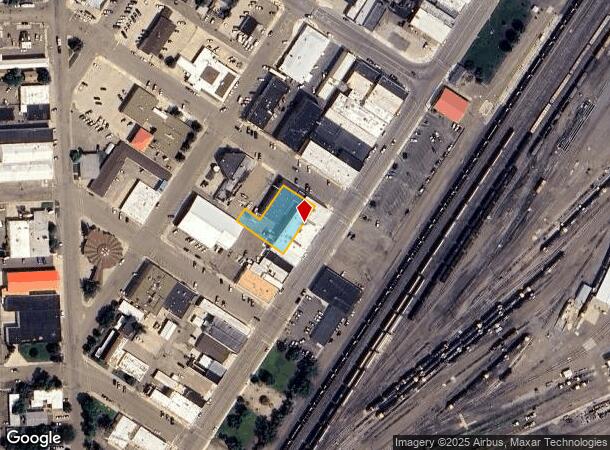 104 S Merrill Ave, Glendive, MT Parcel Map