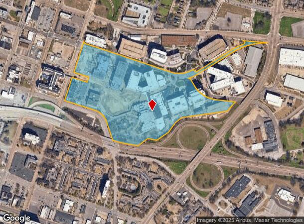  350 N Danny Thomas Blvd, Memphis, TN Parcel Map