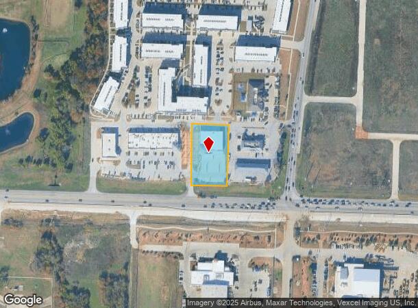  27475 E University Dr, Aubrey, TX Parcel Map