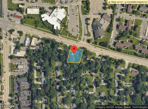  4158 Washtenaw Ave, Ann Arbor, MI Parcel Map