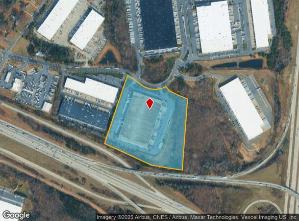  1700 W Pointe Dr, Charlotte, NC Parcel Map