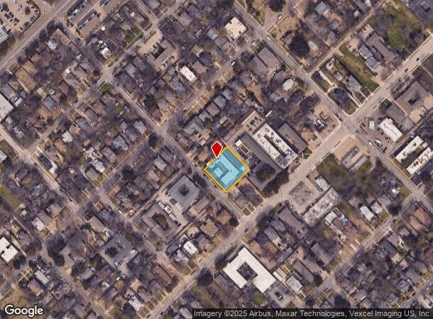  1000 Grigsby Ave, Dallas, TX Parcel Map