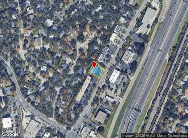  5758 Balcones Dr, Austin, TX Parcel Map