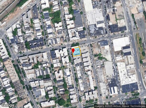 860 Bryant Ave, Bronx, NY Parcel Map