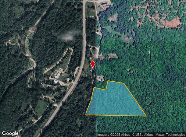  281 Red Oak Hill Rd, Warren, NH Parcel Map