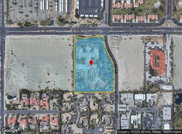  72201 Country Club Dr, Rancho Mirage, CA Parcel Map