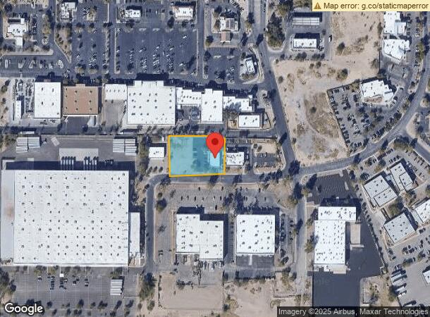  1620 W Commerce Ct, Tucson, AZ Parcel Map