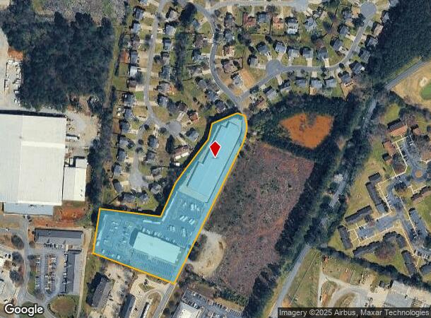 1340 Clubview Dr Se, Cartersville, GA Parcel Map