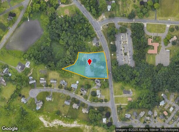 1343 Sullivan Ave, South Windsor, CT Parcel Map