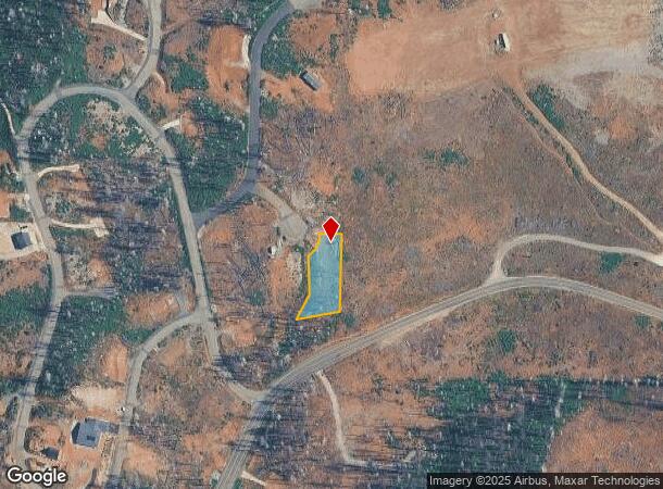  4972 Coralaine Ct, Grizzly Flats, CA Parcel Map