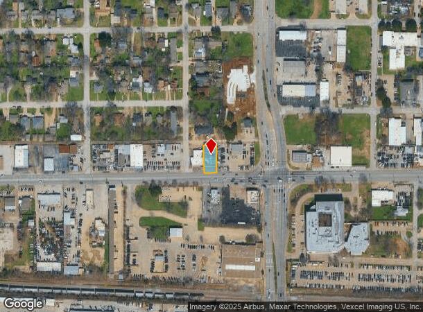 717 W Division St, Arlington, TX Parcel Map