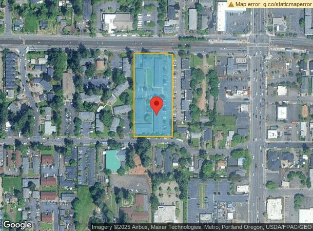 17802 E Burnside St, Portland, OR Parcel Map