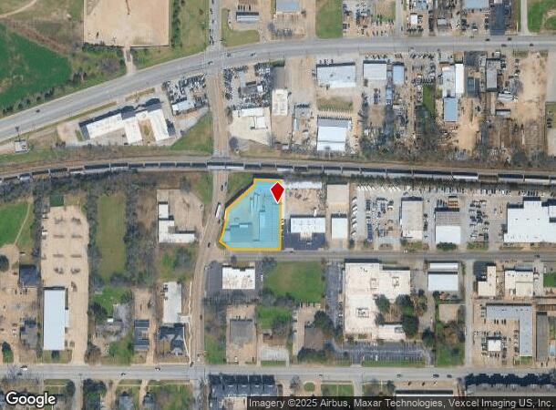 1141 W Main St, Arlington, TX Parcel Map