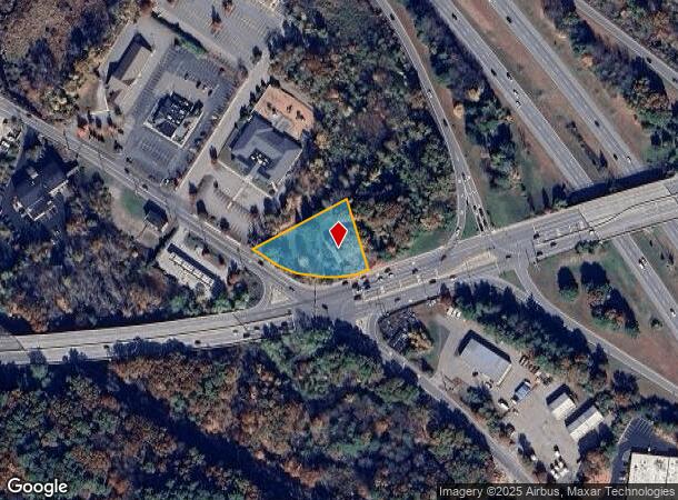 789 W Central St, Franklin, MA Parcel Map