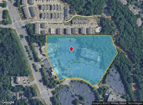  11675 Rainwater Dr, Alpharetta, GA Parcel Map