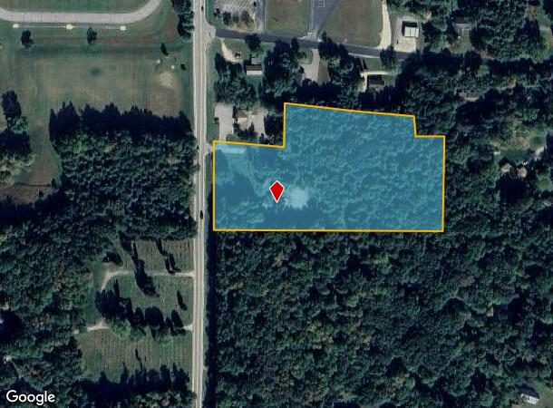 100 Pine Crest Ln, Iola, WI Parcel Map