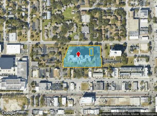  1035 Arlington Ave N, Saint Petersburg, FL Parcel Map