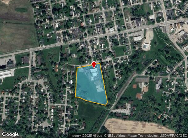  709 Deacon St, Hebron, OH Parcel Map