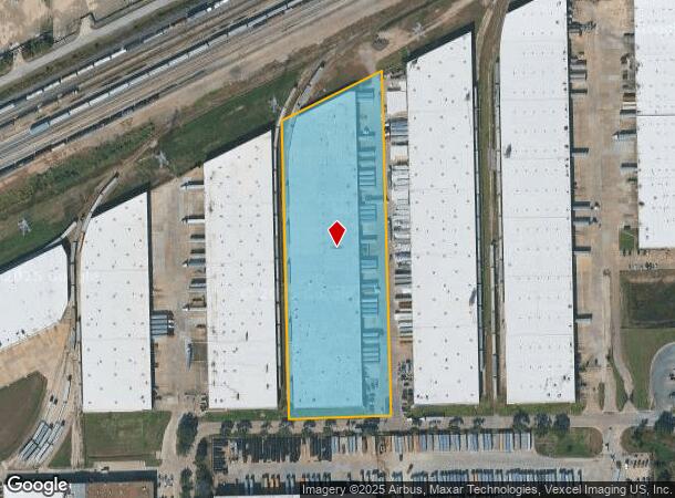  8705 Citypark Loop, Houston, TX Parcel Map
