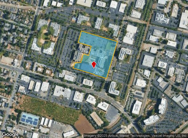  350 Ellis St, Mountain View, CA Parcel Map