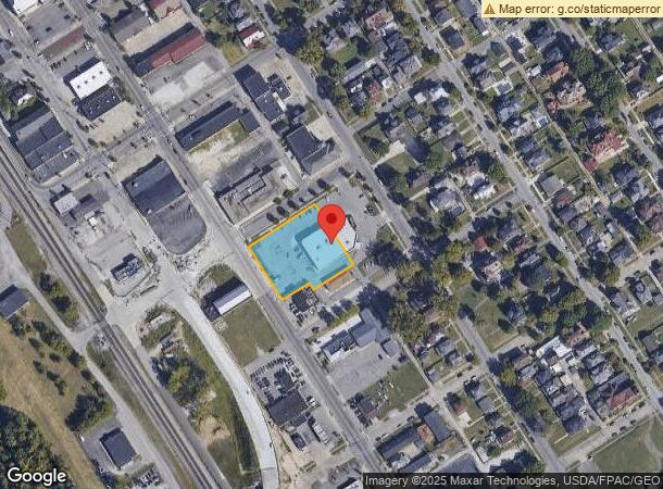  320 Jefferson St, Ironton, OH Parcel Map