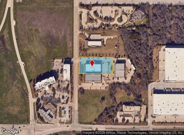  1940 Enchanted Way, Grapevine, TX Parcel Map