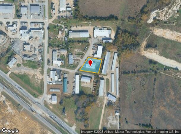 1260 Eastgate Rd, Midlothian, TX Parcel Map