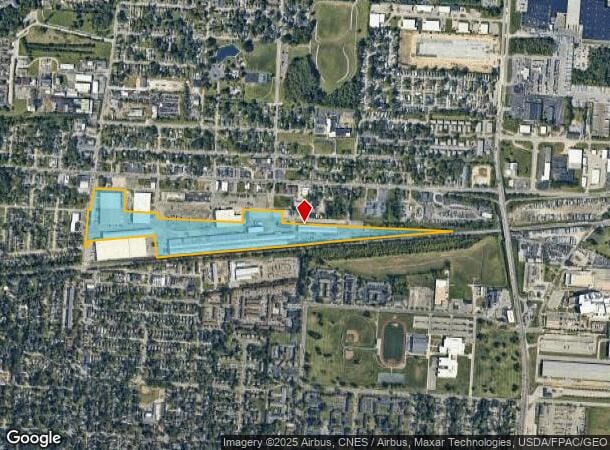 2901 E 4Th Ave, Columbus, OH Parcel Map