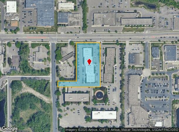  1210 County Road E W, Saint Paul, MN Parcel Map