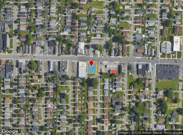  2085 Clinton St, Buffalo, NY Parcel Map