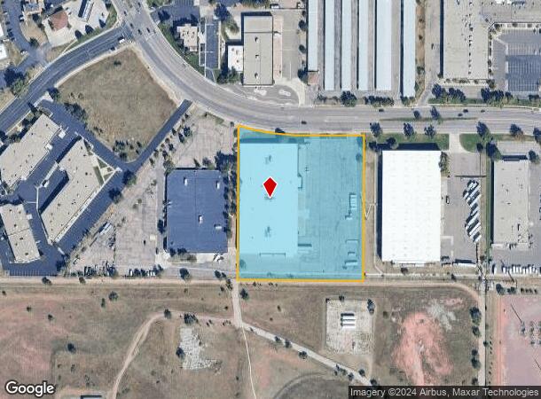  5070 Centennial Blvd, Colorado Springs, CO Parcel Map