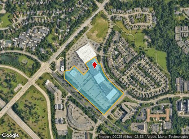 800 W Eisenhower Pky, Ann Arbor, MI Parcel Map