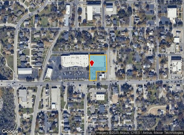 505 W University Ave, Georgetown, TX Parcel Map