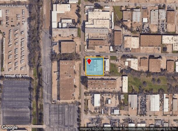  2604 Freewood Dr, Dallas, TX Parcel Map