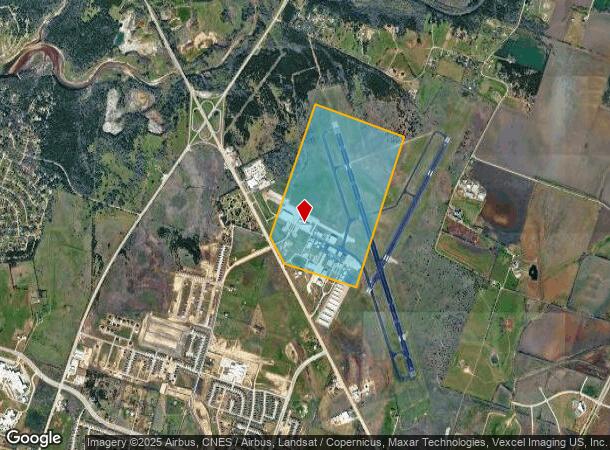 7720 Airport Rd, Temple, TX Parcel Map