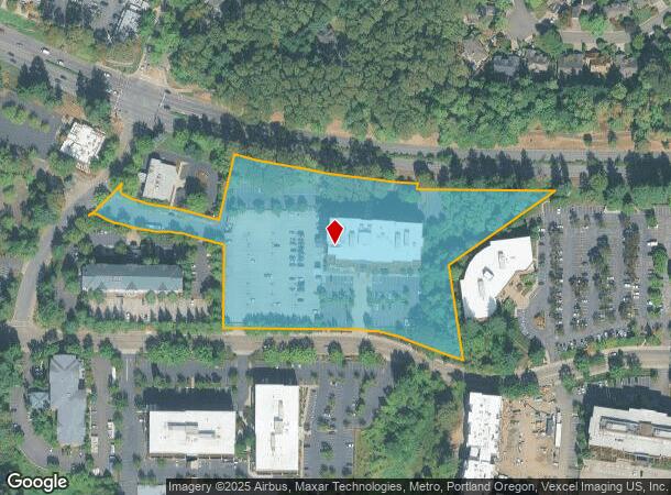  5885 Meadows Rd, Lake Oswego, OR Parcel Map
