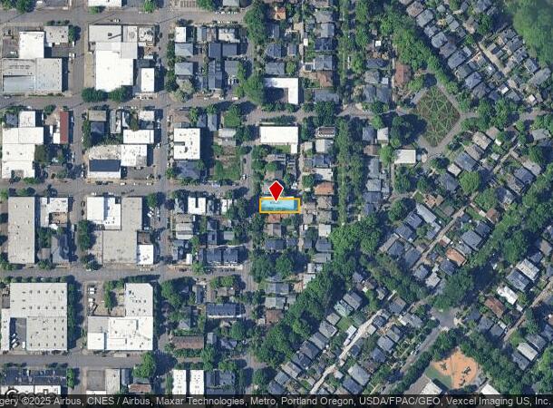  2102 Se 12Th Ave, Portland, OR Parcel Map