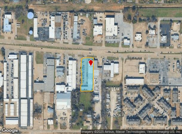  1922 W Pioneer Pkwy, Pantego, TX Parcel Map