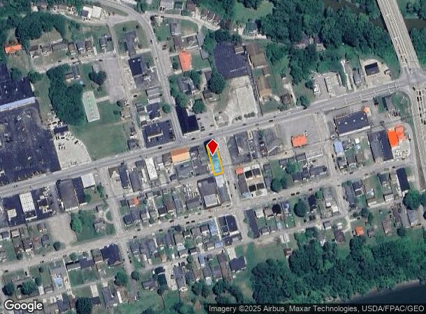  401 3Rd Ave, Chesapeake, OH Parcel Map
