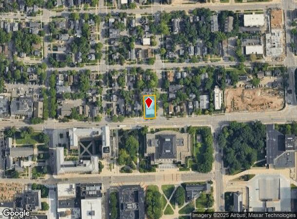 101 N Ingalls St, Ann Arbor, MI Parcel Map