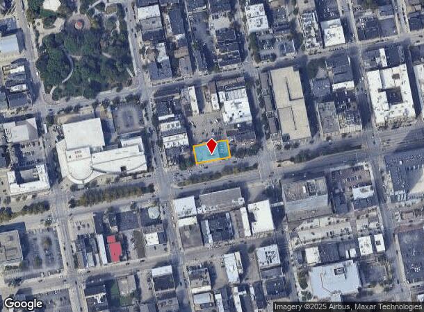  16 W Central Pky, Cincinnati, OH Parcel Map