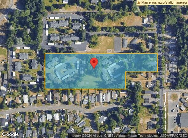  3307 College St Se, Lacey, WA Parcel Map