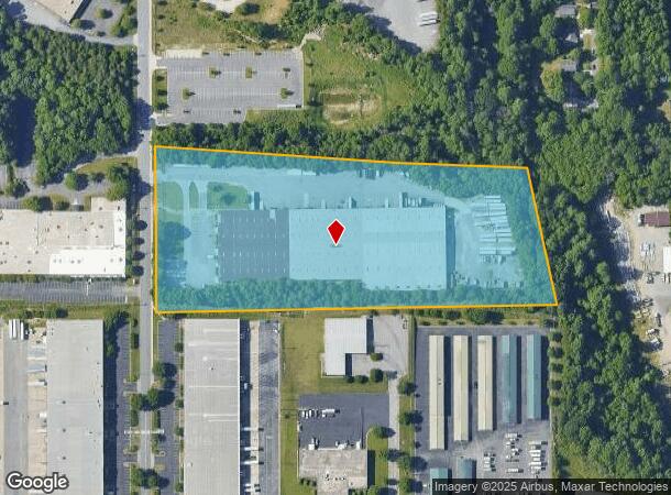  2550 Empire Dr, Winston Salem, NC Parcel Map