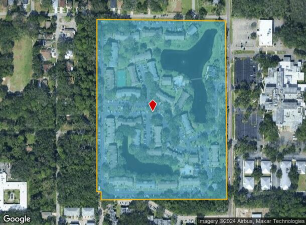  8302 Crystal Harbour Dr, Tampa, FL Parcel Map