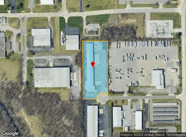  3230 Rosetta Place Dr, South Bend, IN Parcel Map