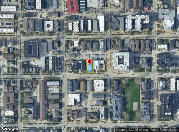 108 E Daniel St, Champaign, IL Parcel Map